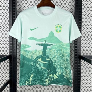 Fodboldtrøje Brasilien 25/26 Special Grøn Edition