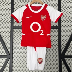 Fodboldtrøje Arsenal Hjemmebanetrøje Retro 2002-2004 Børn