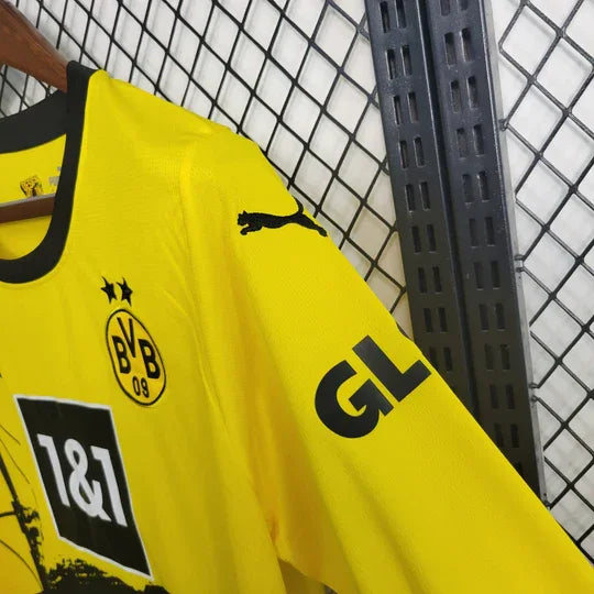 Dortmund Fodboldtrøje 2023-2024 Langærmet