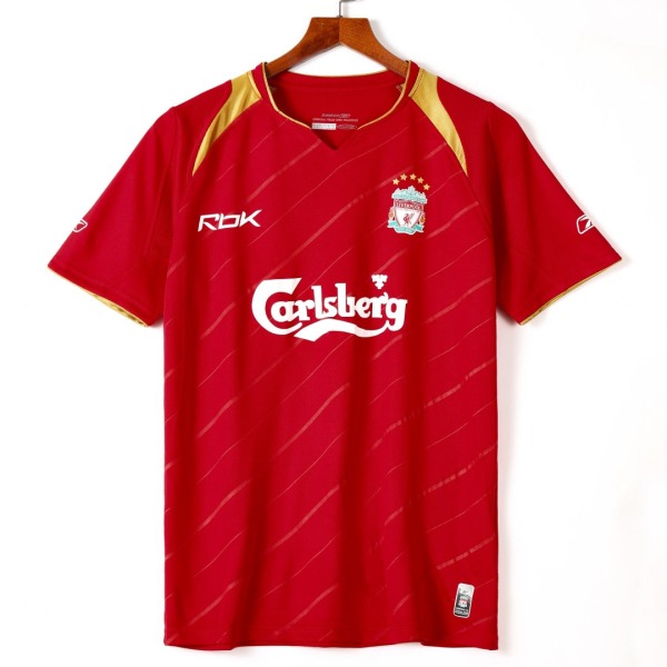Fodboldtrøje Liverpool Hjemmebanetrøje Retro 2005-2006