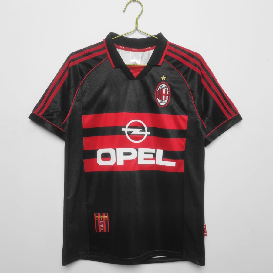 Fodboldtrøje AC Milan Third 1998-1999 Retro