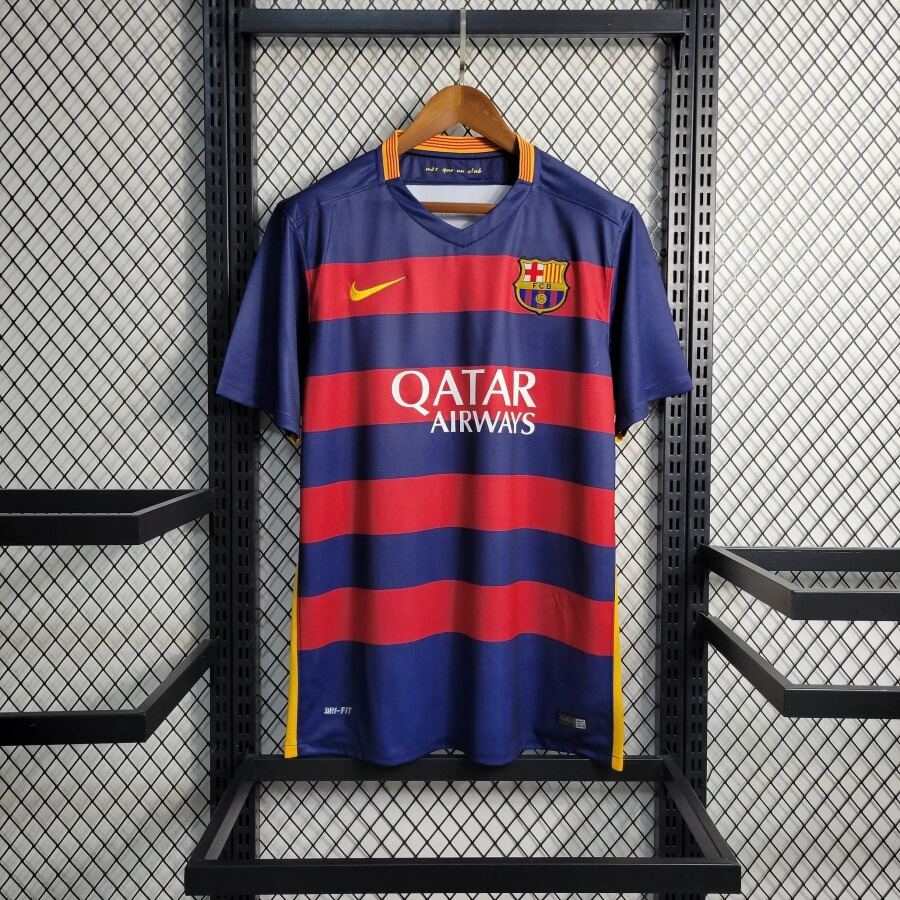 Retro FC Barcelona-trøje 2015-2016