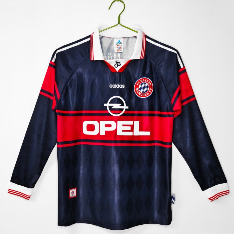 Bayern München Hjemmebanetrøje 1997-1999 Langærmer