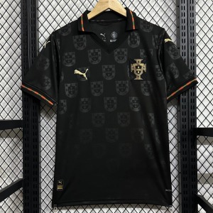 Fodboldtrøje Portugal 2025/26 Black Edition
