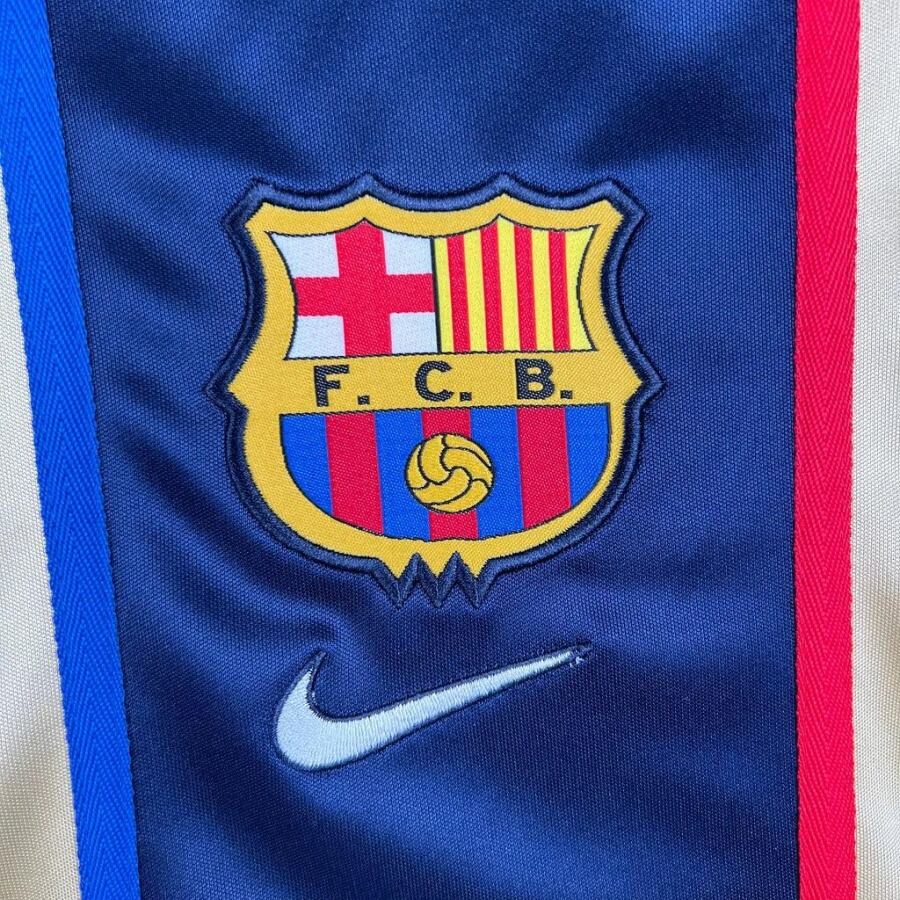 Fodboldtrøje FC Barcelona Retro 2002