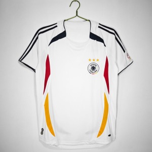 Fodboldtrøje Tyskland Hjemmebanetrøje 2006 Retro