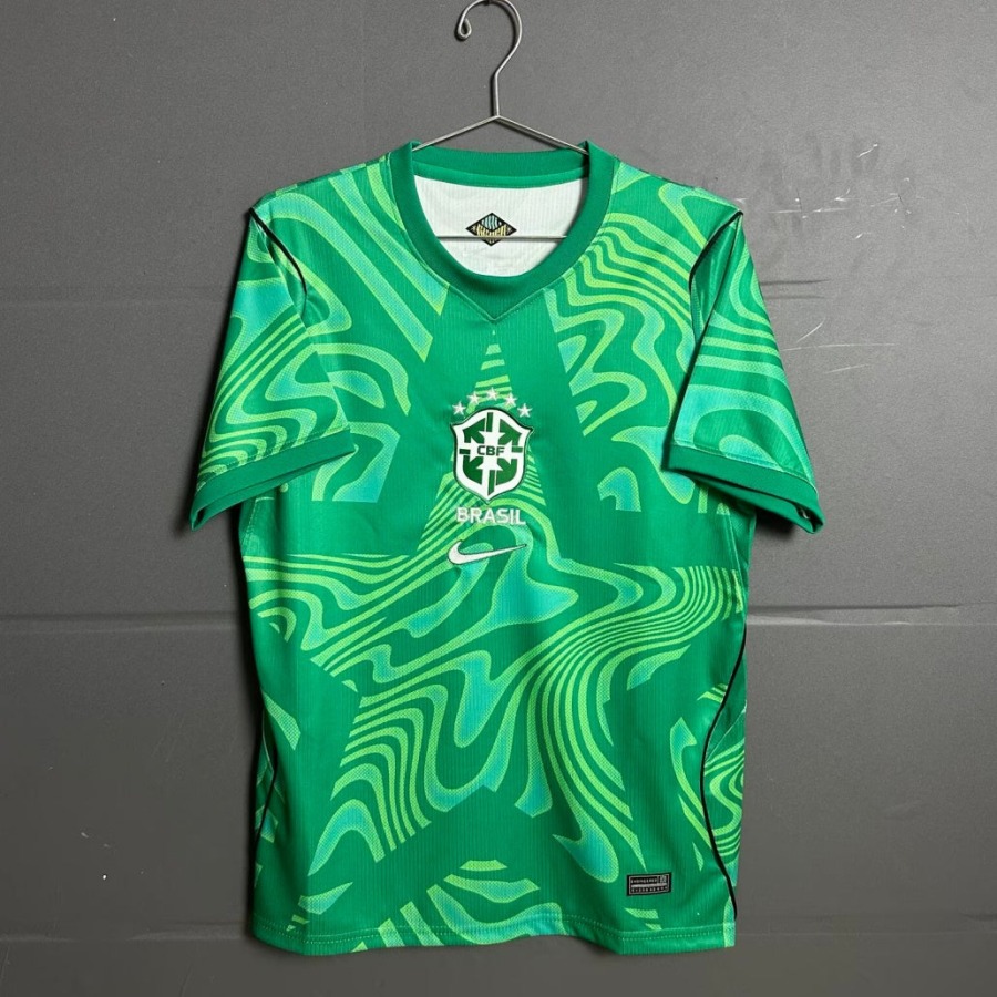 f5c710deabefa72e9c83b9b775cc3dd2.jpg Brasilien Målmandstrøje 2026 - Premium Grøn