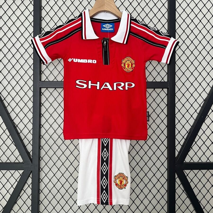 f7a230ab44ca36b24c819a979d471c14.jpg Fodboldtrøje Manchester United Børn 1998-1999 Retro