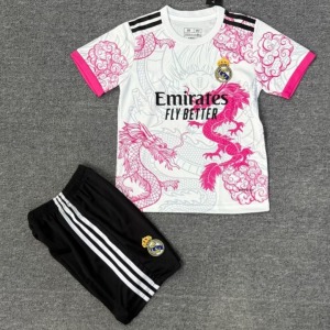 f7cd7460894322ed4daae366cd613aeb.jpg Fodboldtrøje Real Madrid 25/26 Børn Rosa Dragon