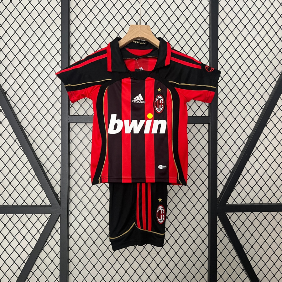 Fodboldtrøje AC Milan Retro 24/25 Børn