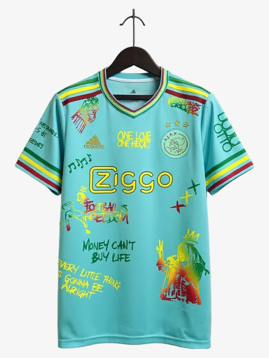 Fodboldtrøje Ajax Amsterdam Special Bob Marley 2025-2026