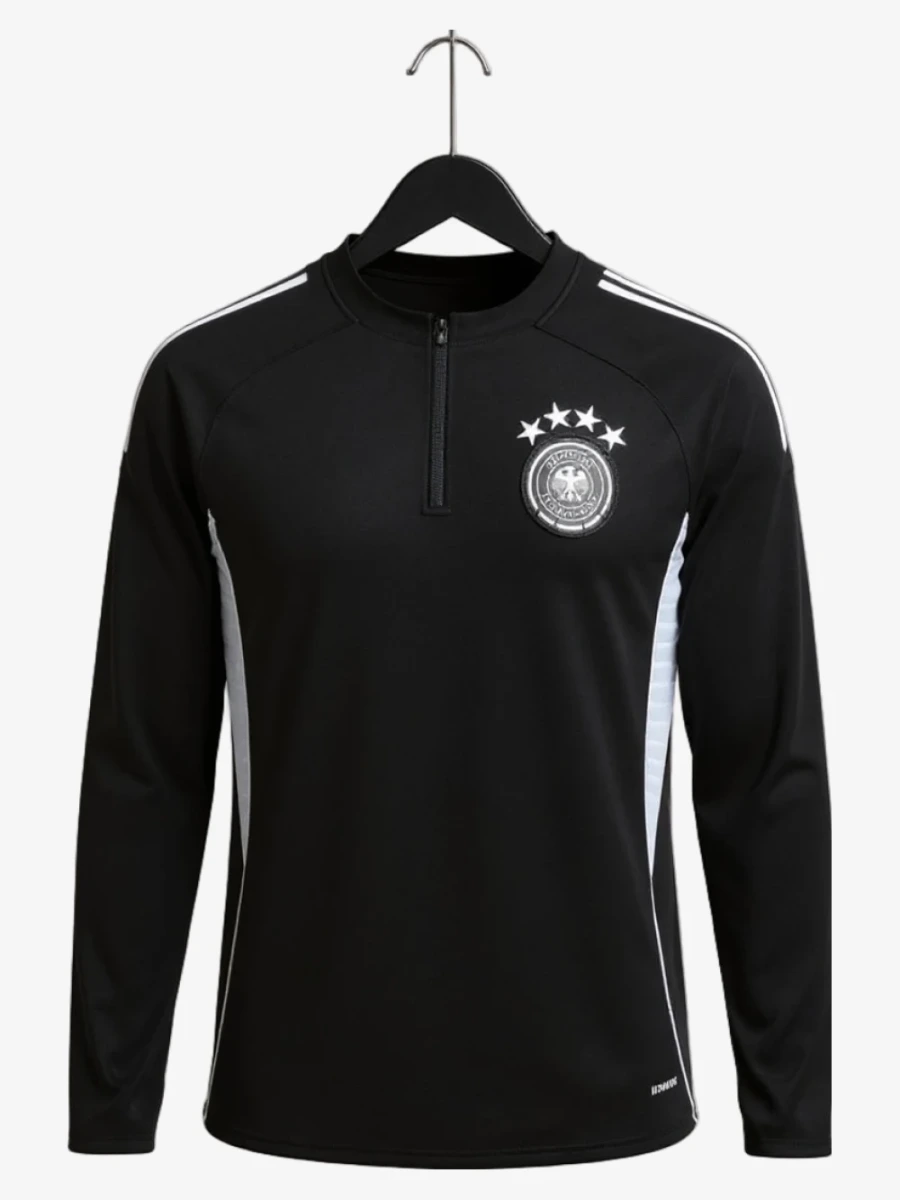 maillot-allemagne-25-26-black-special studio v12 Fodboldtrøje Tyskland 25/26 Black Special