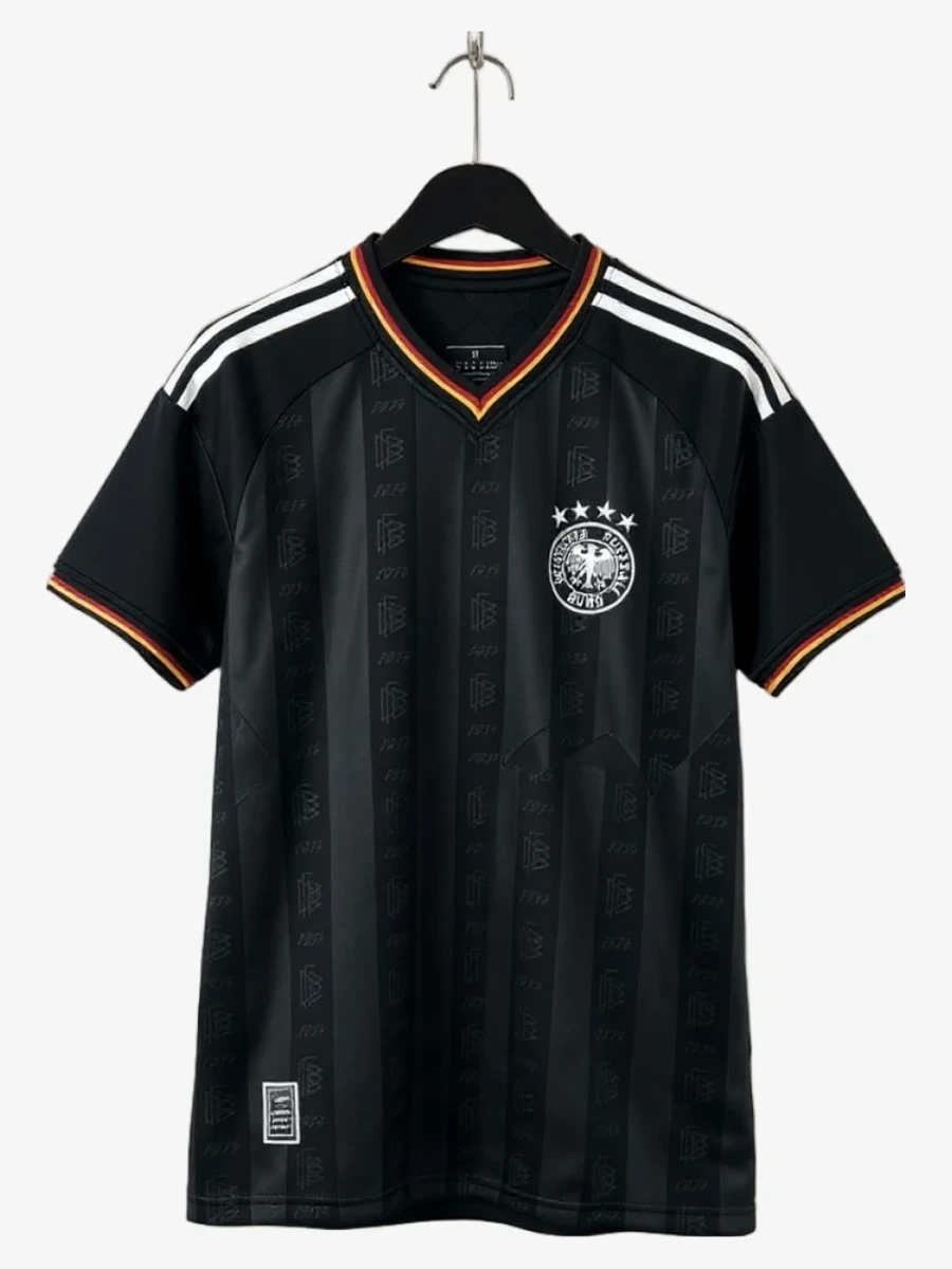 maillot-allemagne-training-2026-gris studio v12 Fodboldtrøje Tyskland Training 2026 Grå
