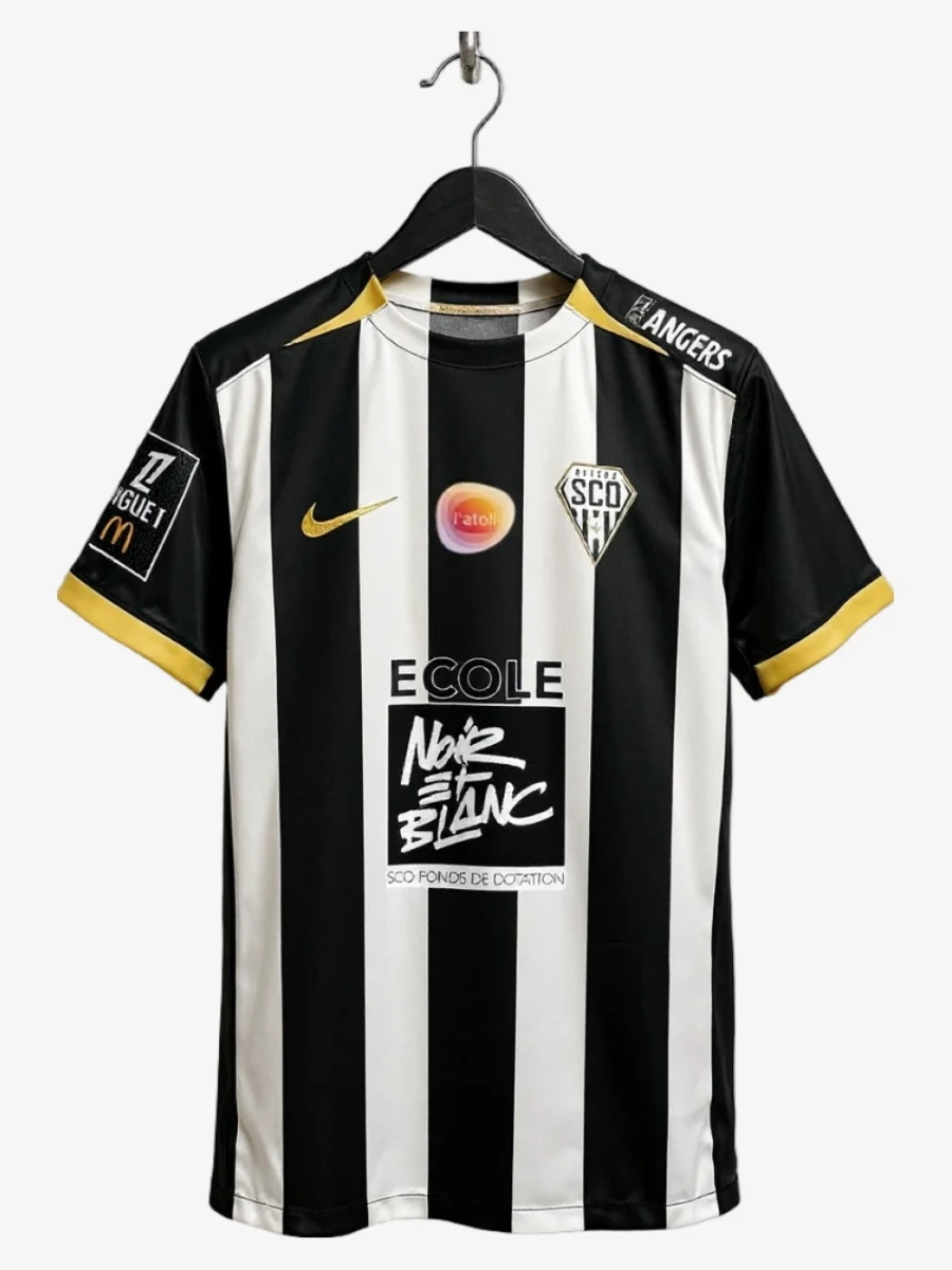maillot-angers-sco-domicile-2025-2026 studio v12 Fodboldtrøje Angers Sco Hjemmebanetrøje 2025-2026