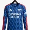 maillot-arsenal-manches-longues-exterieur-2025-2026 studio v12 Fodboldtrøje Arsenal Langærmer Udebane 2025-2026