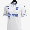 maillot-auxerre-domicile-2025-2026 studio v12 Fodboldtrøje Auxerre Hjemmebanetrøje 2025-2026