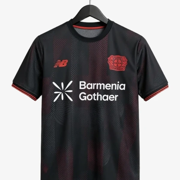 Fodboldtrøje Bayer 04 Leverkusen Hjemmebane 2025-2026
