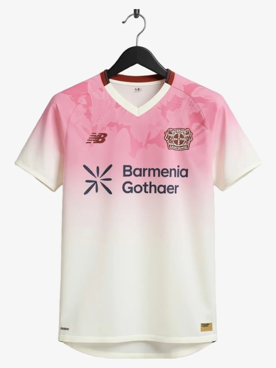 maillot-bayer-04-leverkusen-exterieur-2025-2026 studio v12 Fodboldtrøje Bayer 04 Leverkusen Udebane 2025-2026