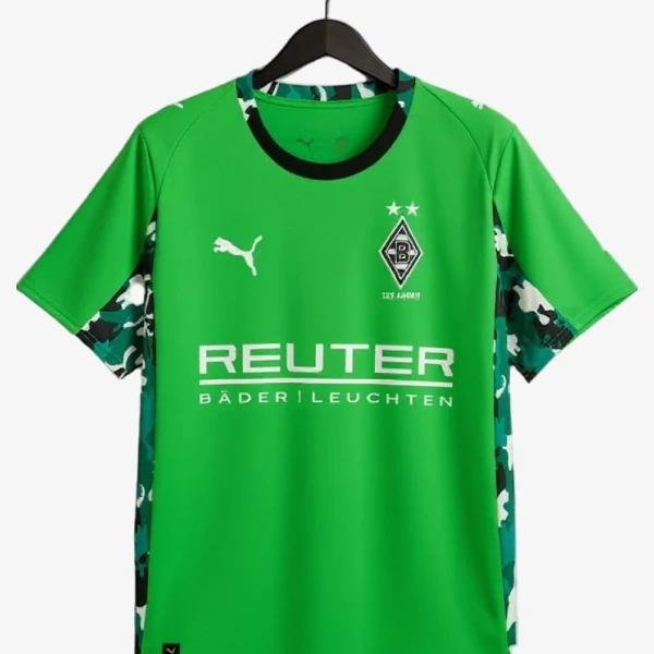 Fodboldtrøje Borussia Mönchengladbach Udebanetrøje 2025-2026