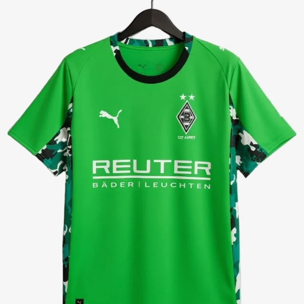 Fodboldtrøje Borussia Mönchengladbach Udebanetrøje 2025-2026