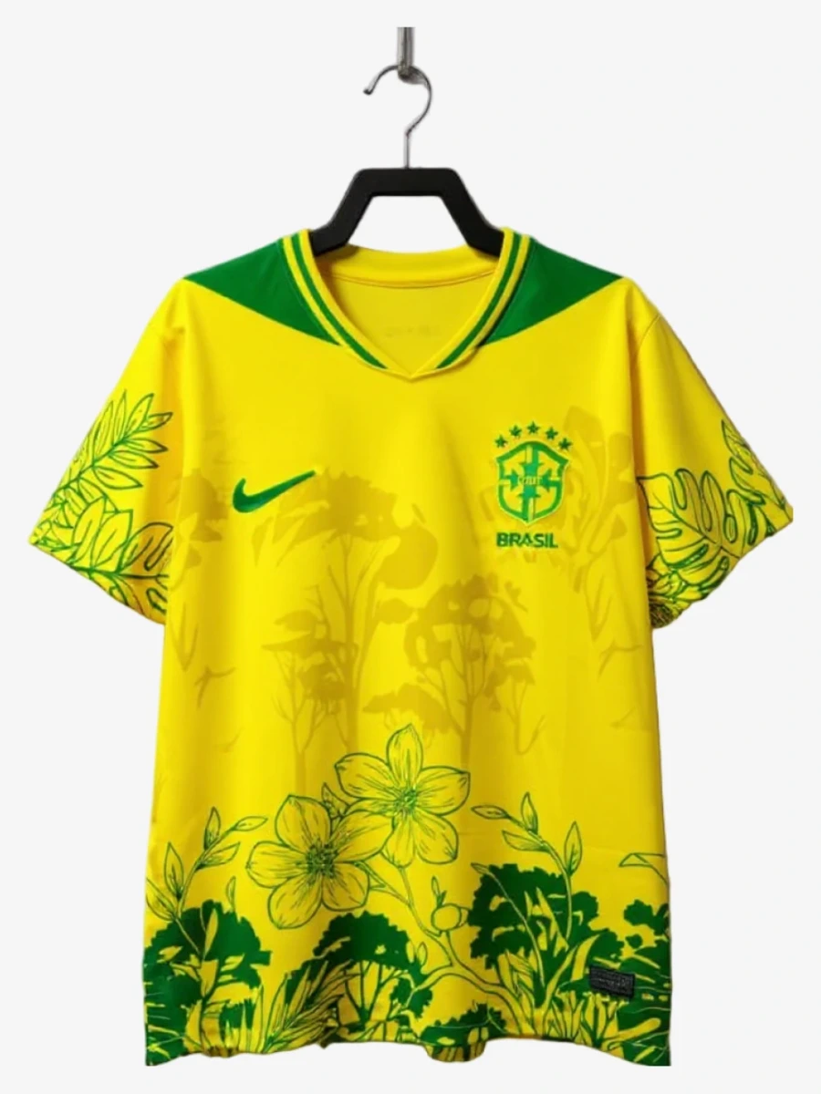 maillot-bresil-2026-edition-speciale-jaune studio v12 Fodboldtrøje Brasilien 2026 Special Edition Gul