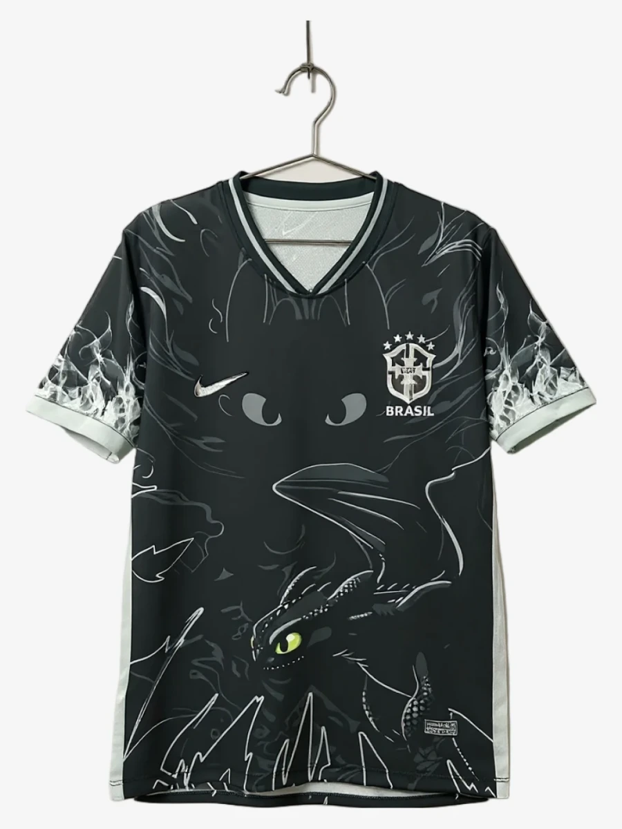 Fodboldtrøje Brasilien 2026 Special Black