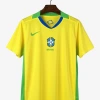 Fodboldtrøje Brasilien Hjemmebanetrøje 2025-2026 Fodbold