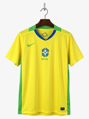 Fodboldtrøje Brasilien Hjemmebanetrøje 2025-2026 Fodbold