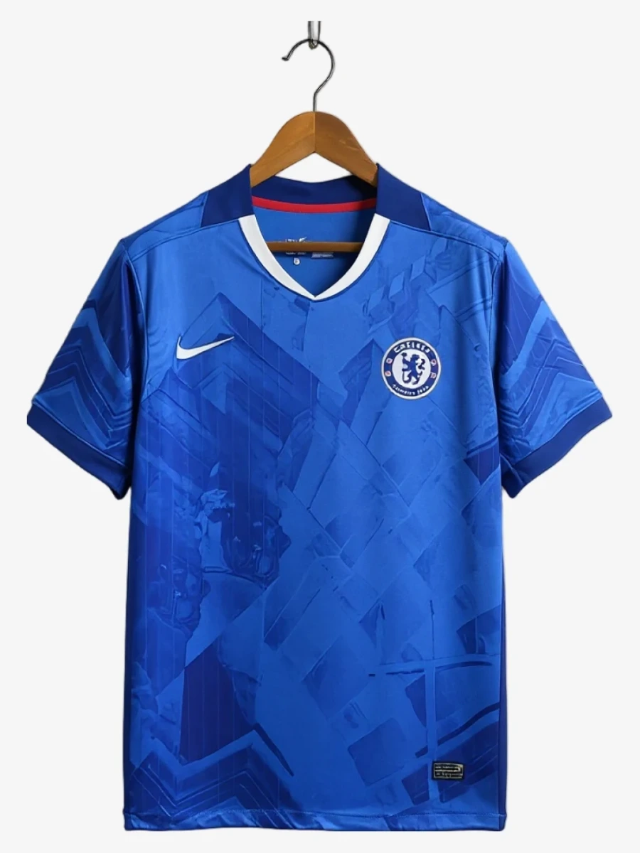 maillot-chelsea-domicile-2025-2026 studio v12 Fodboldtrøje Chelsea Hjemmebanetrøje 2025-2026