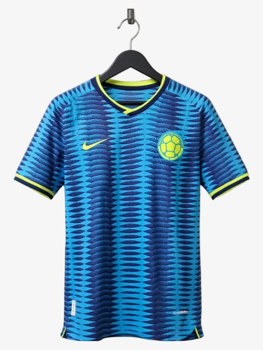 maillot-colombie-exterieur-2026-manches-longues studio v12 Fodboldtrøje Colombia Udebanetrøje 2026 Langærmer