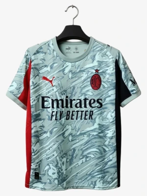 Fodboldtrøje Concept AC Milan Udebanetrøje Edition Grå 2025-2026