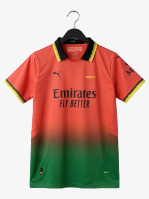 Fodboldtrøje Concept AC Milan Off-White Edition Rød 2025-2026