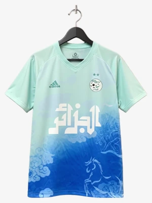 Fodboldtrøje Concept Algeriet Blå Gradient Edition 2024-2025