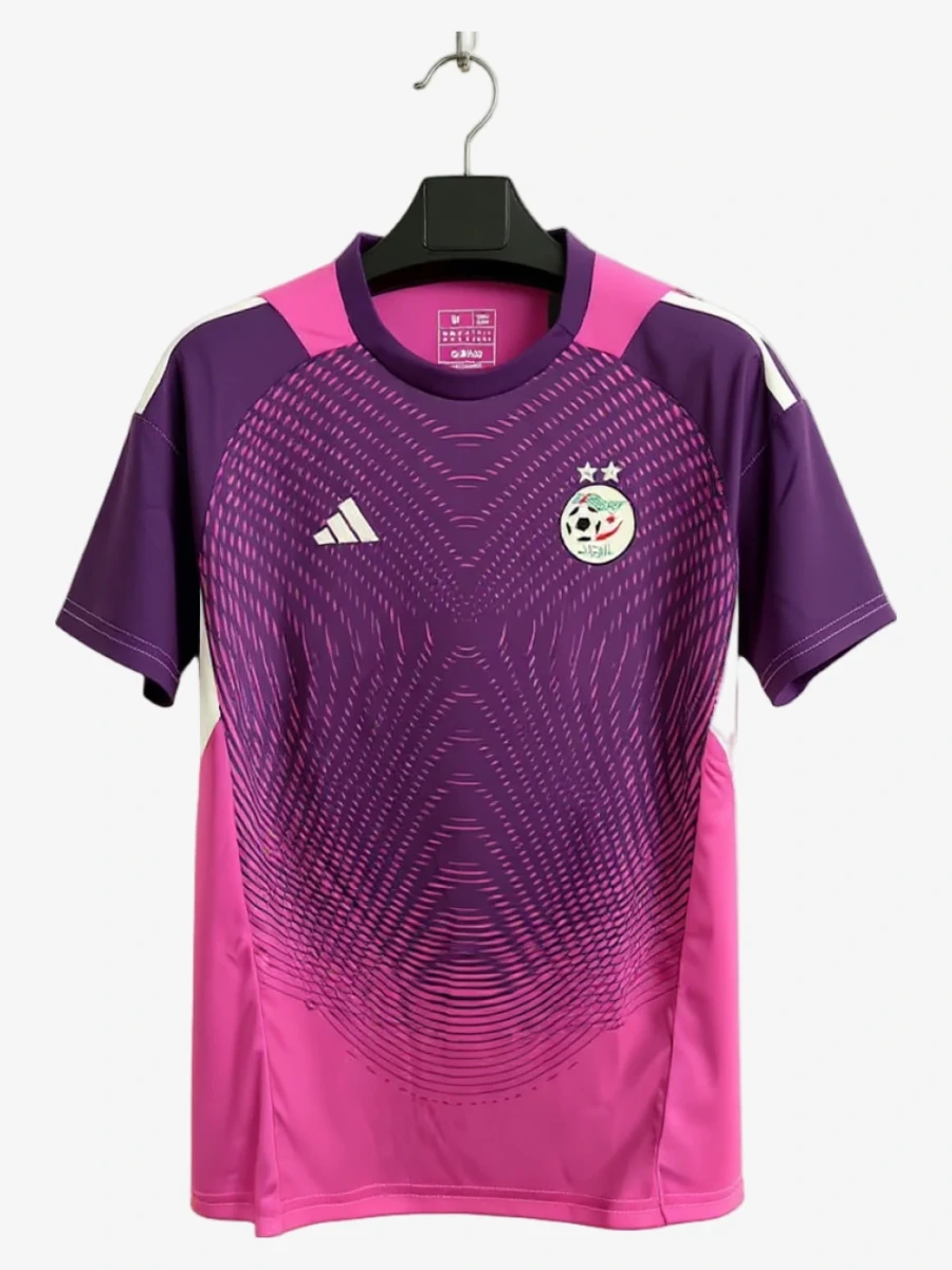 Fodboldtrøje Concept Algeriet Edition Violetrosa 2025-2026