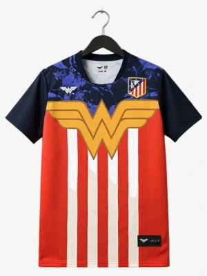 Fodboldtrøje Concept Atlético Madrid Edition Wonder Woman 2025-2026