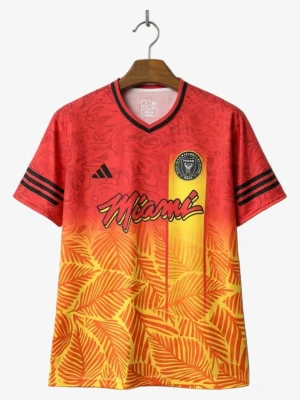 Fodboldtrøje Concept Inter Miami CF Orange 2024-2025