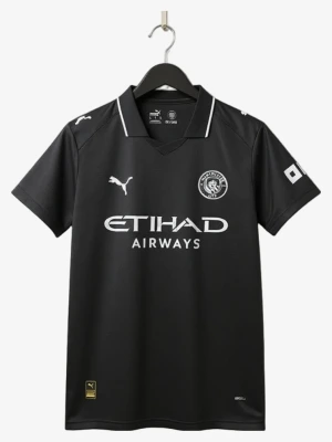 Fodboldtrøje Concept Manchester City Black Edition 2025-2026