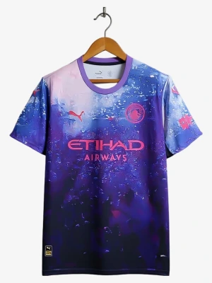 Fodboldtrøje Concept Manchester City Violet Edition 2025-2026