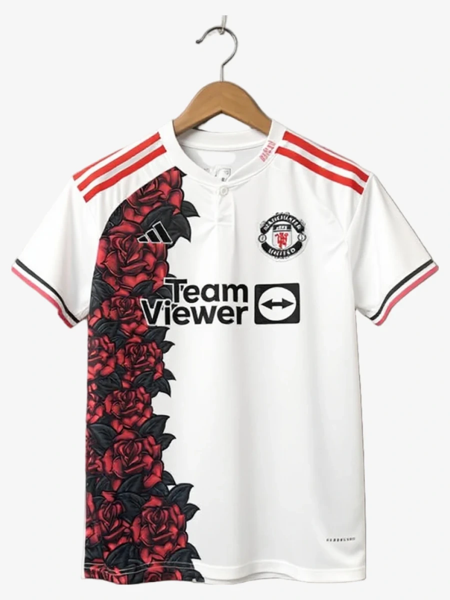 Fodboldtrøje Concept Manchester United Rose Edition 2025-2026