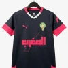 maillot-concept-maroc-edition-noirrose-2025-2026 studio v12 Fodboldtrøje Concept Marokko Udgave SortRose 2025-2026