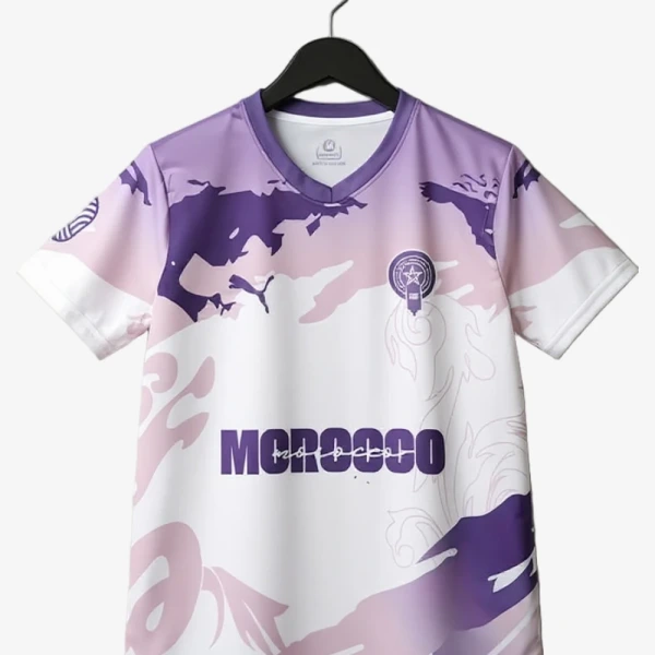 Fodboldtrøje Concept Marokko Udgave Violet 2025-2026