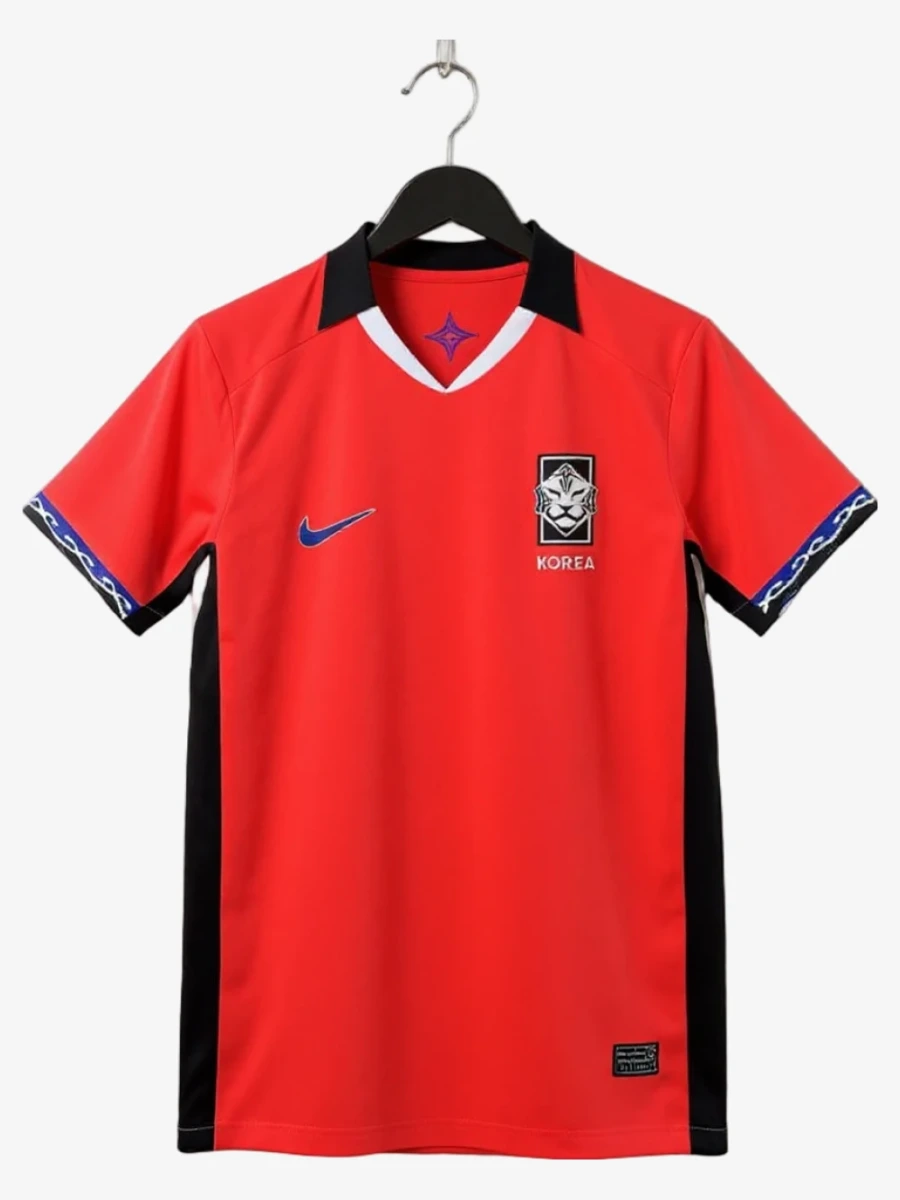 maillot-coree-du-sud-domicile-2025 studio v12 Fodboldtrøje Sydkorea Hjemmebanetrøje 2025
