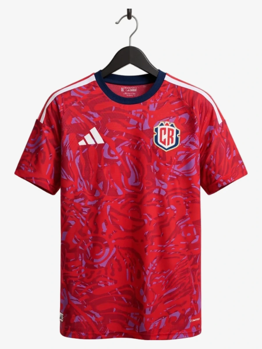 maillot-costa-rica-domicile-2026 studio v12 Fodboldtrøje Costa Rica Hjemmebanetrøje 2026