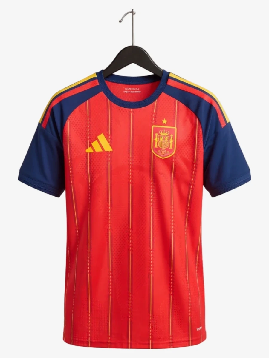 maillot-espagne-domicile-2026 studio v12 Fodboldtrøje Spanien Hjemmebanetrøje 2026