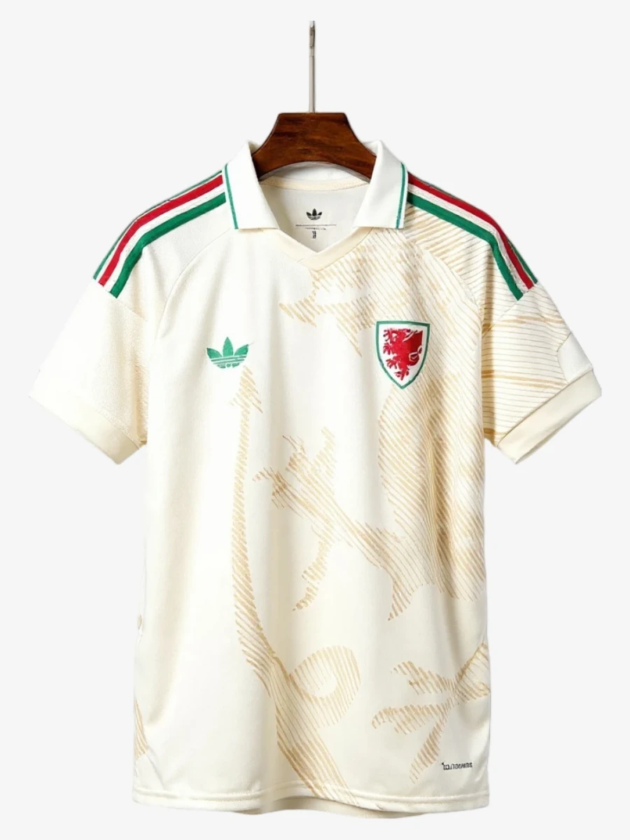 Udebanetrøje Wales 2026