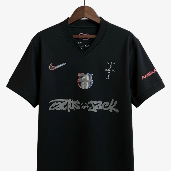 Fodboldtrøje FC Barcelona X Travis Scott 2024-2025