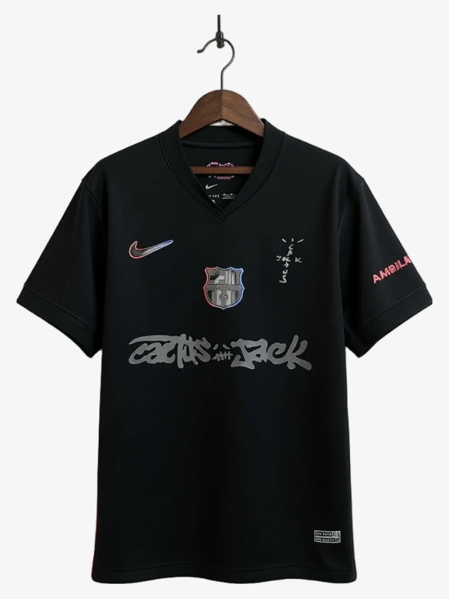 maillot-fc-barcelone-x-travis-scott-2024-2025-2 studio v12 Fodboldtrøje FC Barcelona X Travis Scott 2024-2025