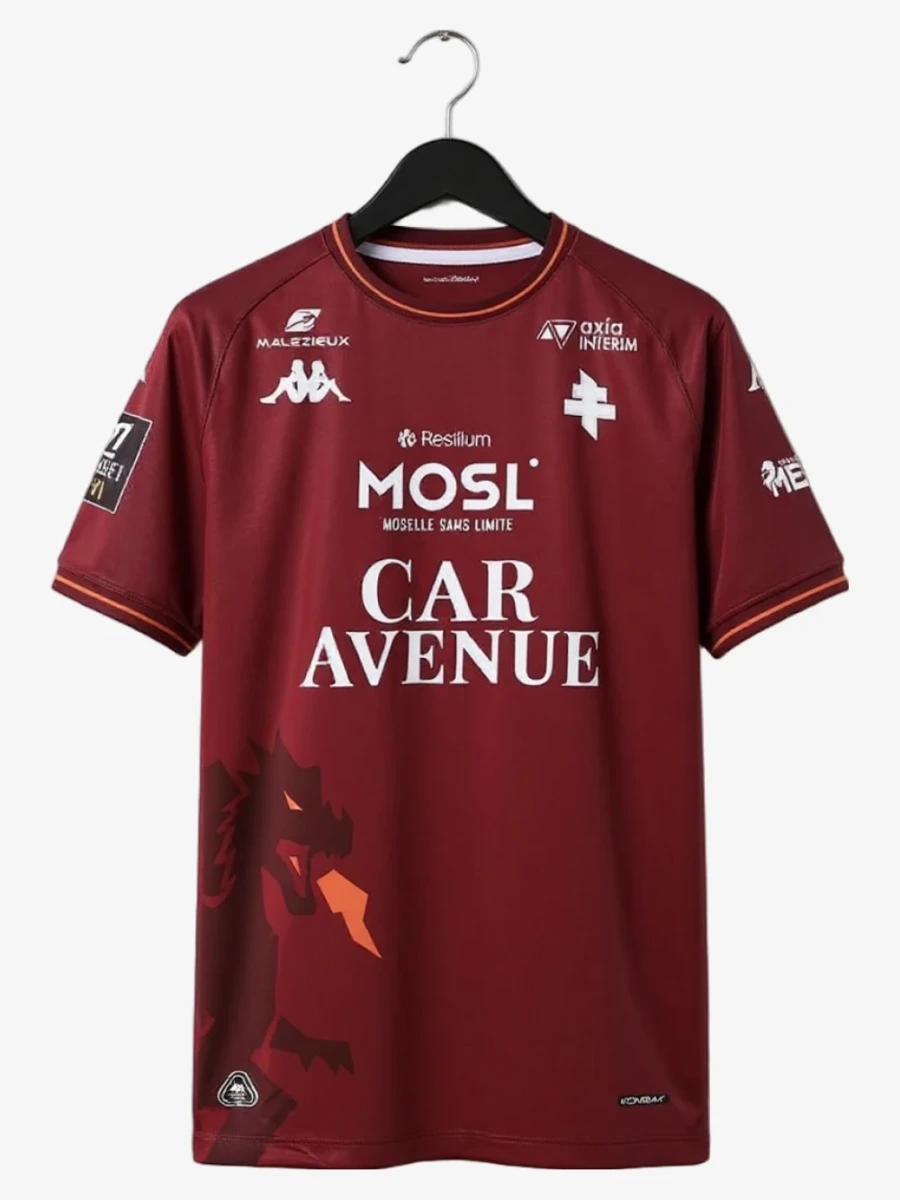 Fodboldtrøje FC Metz Hjemmebane 2025-2026