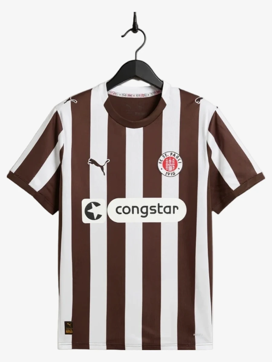 Fodboldtrøje FC St Pauli Hjemmebane 2025-2026