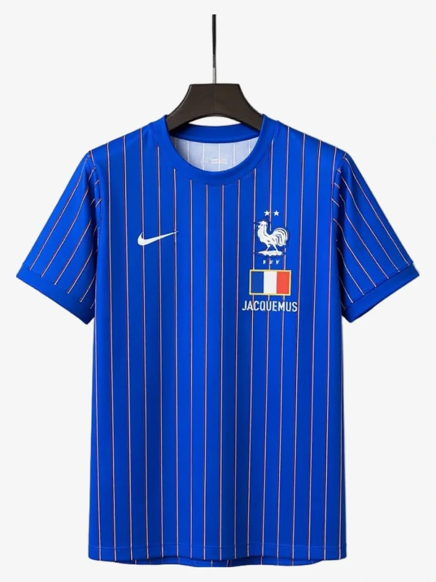 Fodboldtrøje Frankrig 2026 Special Edition Jacquemus Blå